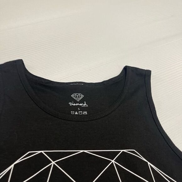 Diamond Supply Co. Black Tank Top Size Small New - Picture 3 of 7